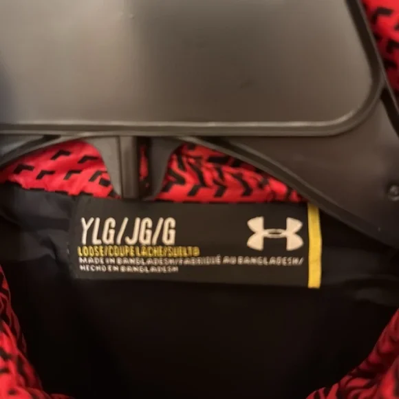 Youth Under Armour Coldgear Reactor Full Zip Size YLG NWT